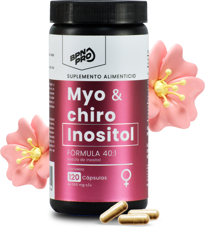 Inositol 40:1 Myo Y D-chiro Con Ácido Fólico Y Vitamina D3 | BPN Pro