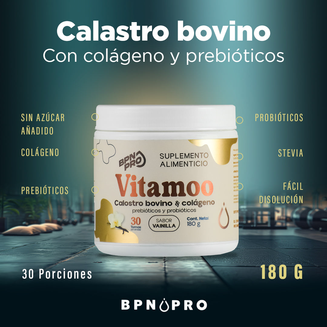 Calostro Bovino Vitamoo Con Colágeno Probióticos Y | BPN Pro