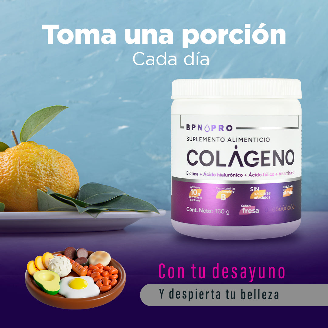 Colágeno Hidrolizado En Polvo Ácido Hialurónico Ácido | BPN Pro