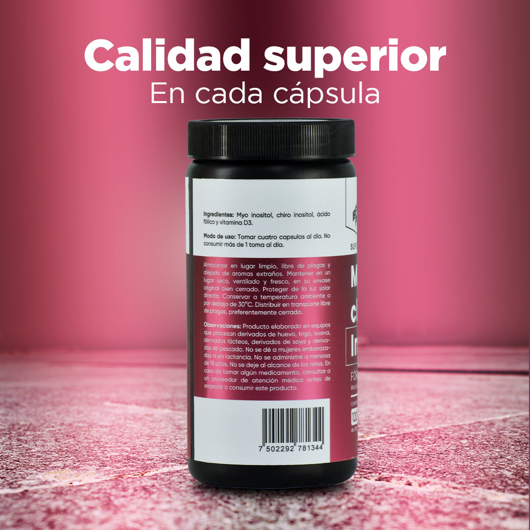 Inositol 40:1 Myo Y D-chiro Con Ácido Fólico Y Vitamina D3 | BPN Pro