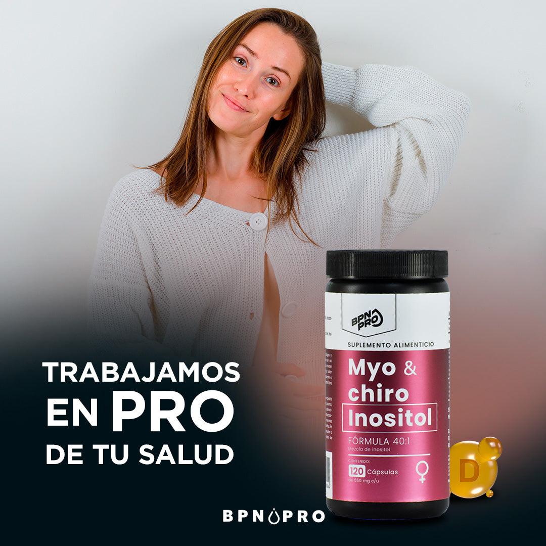 Inositol 40:1 Myo Y D-chiro Con Ácido Fólico Y Vitamina D3 | BPN Pro