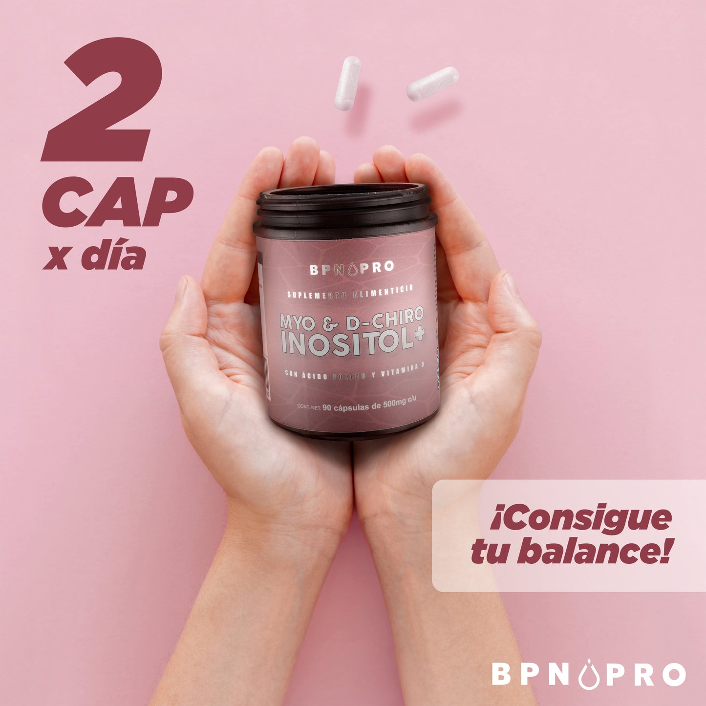 Myo-inositol D-chiro Puro Acido Folico Vitamina D3 | BPN Pro