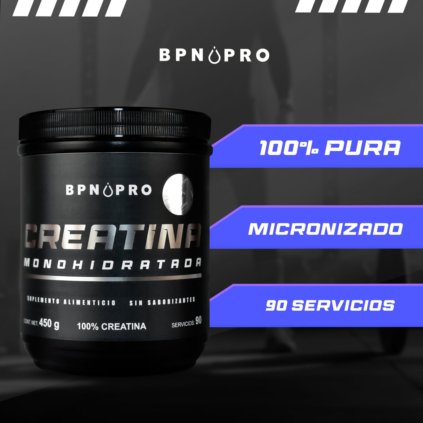 Creatina Monohidratada Alta Pureza | BPN Pro