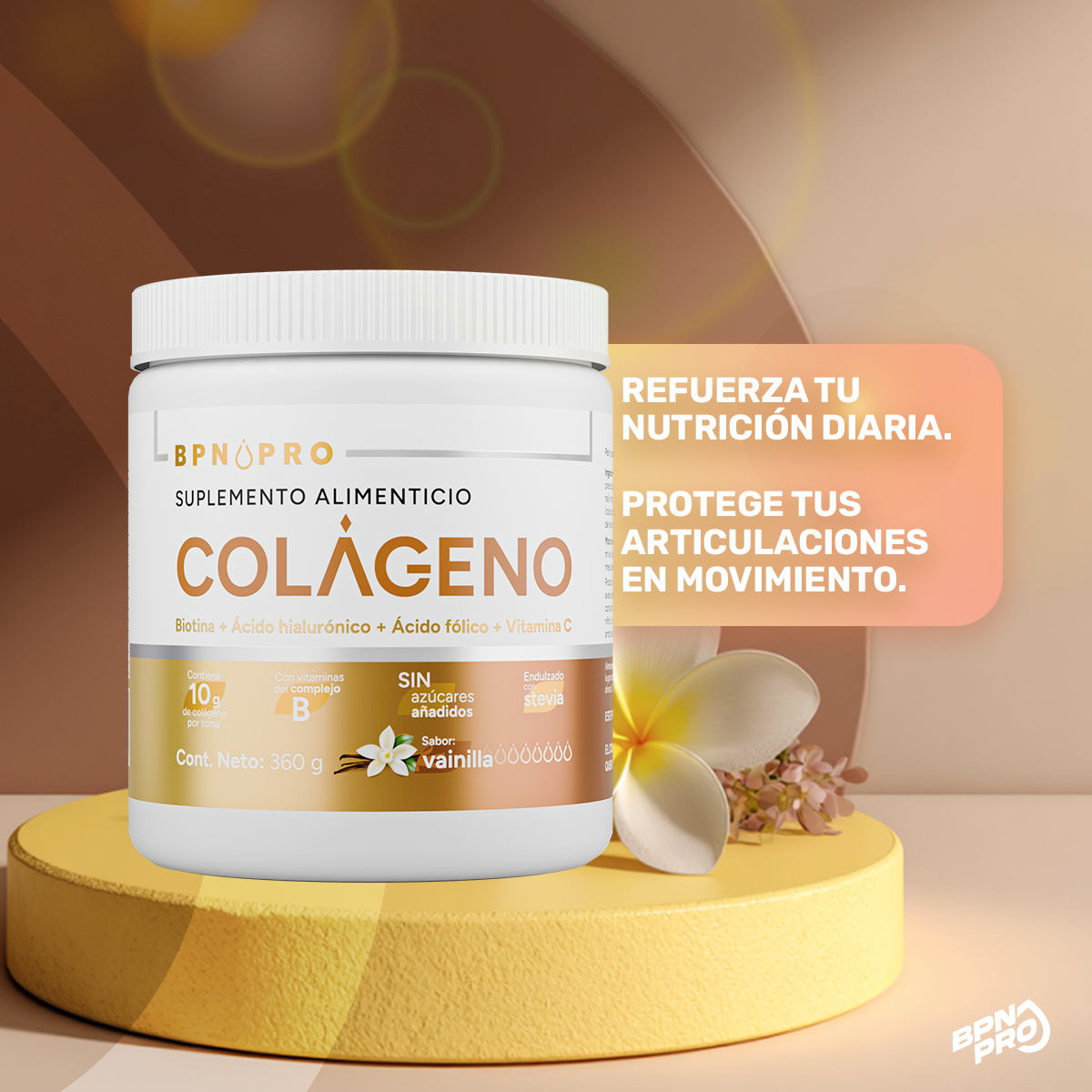 Colágeno Hidrolizado En Polvo Ácido Hialurónico Ácido | BPN Pro