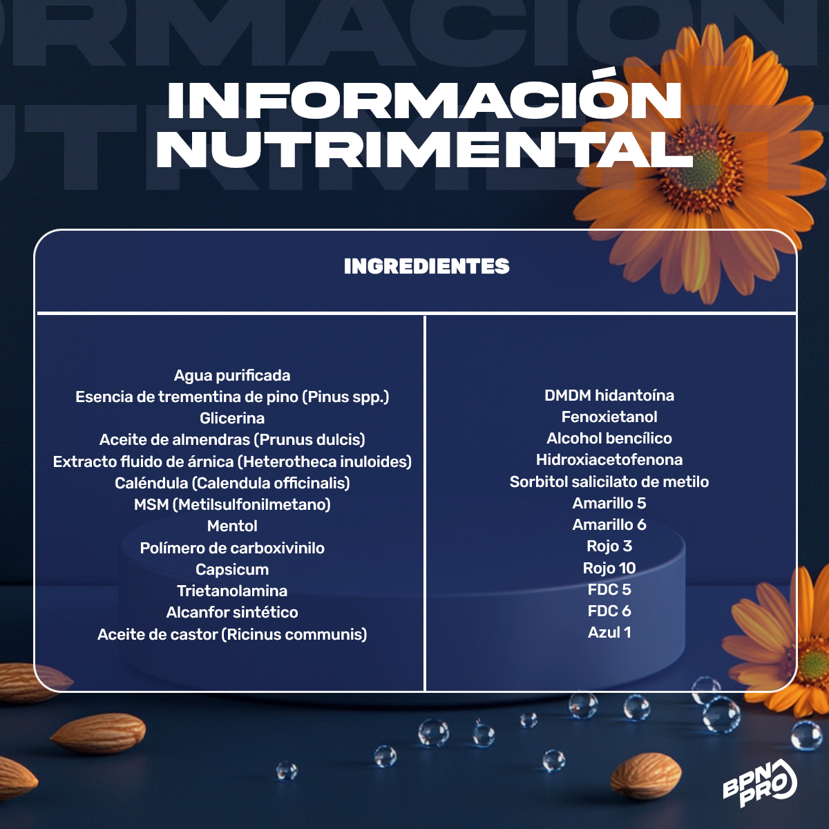 DoloFlex Gel Muscular 250 g con Árnica, Caléndula, Capsicum | BPN Pro