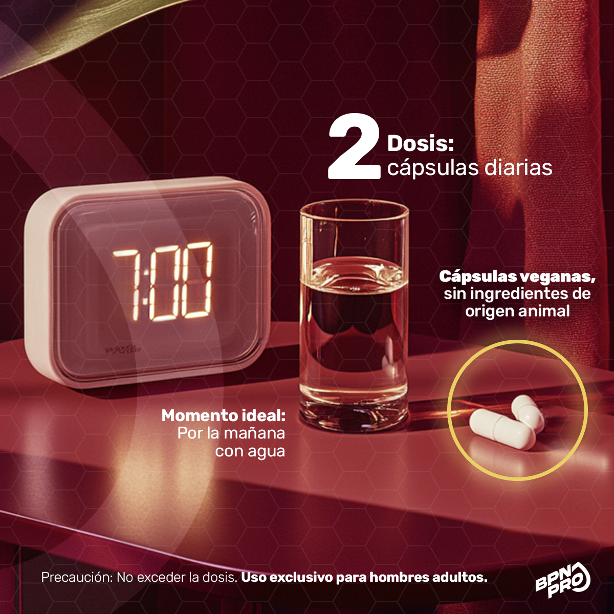 Mens T Plus Formula para hombre | BPN Pro