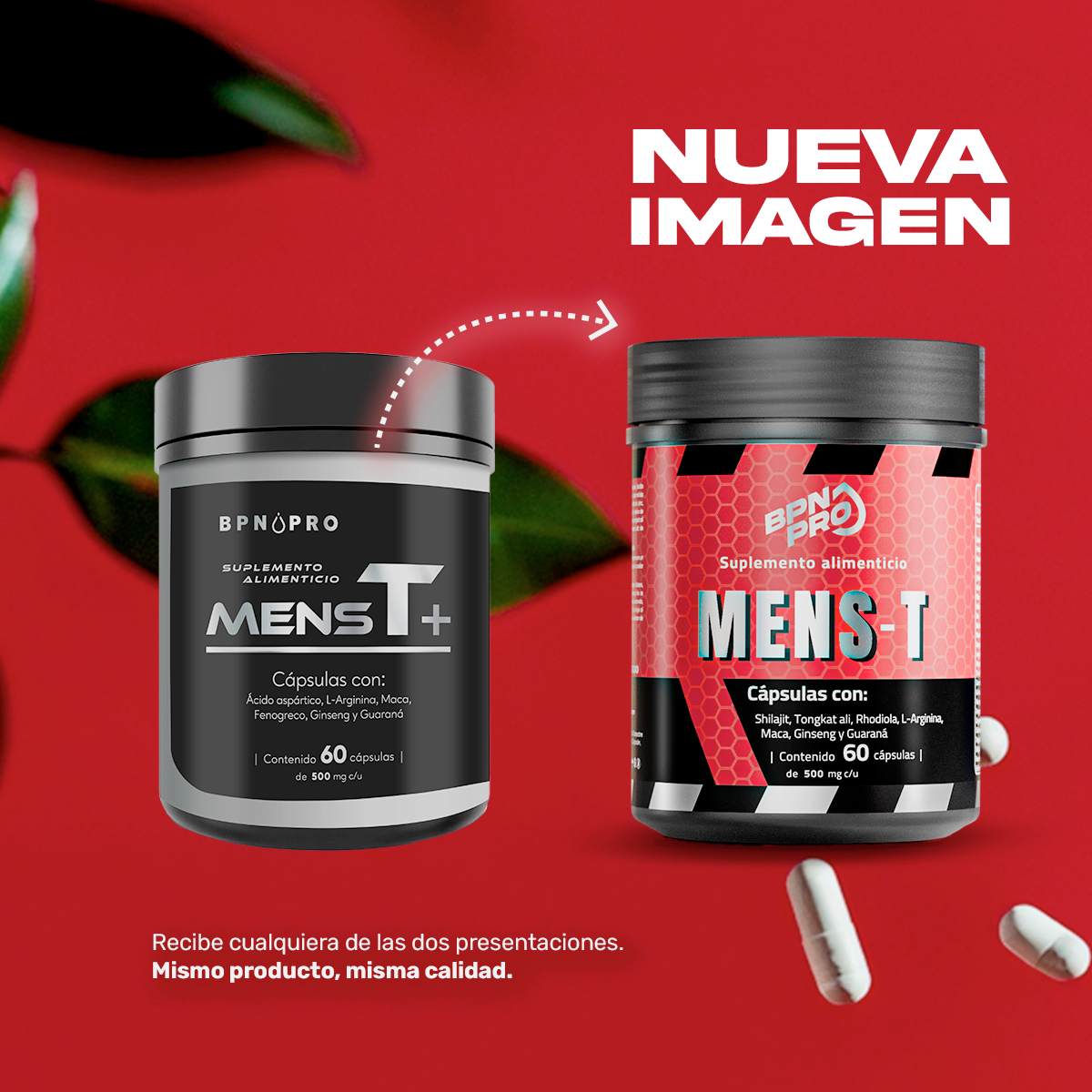 Mens T Plus Formula para hombre | BPN Pro