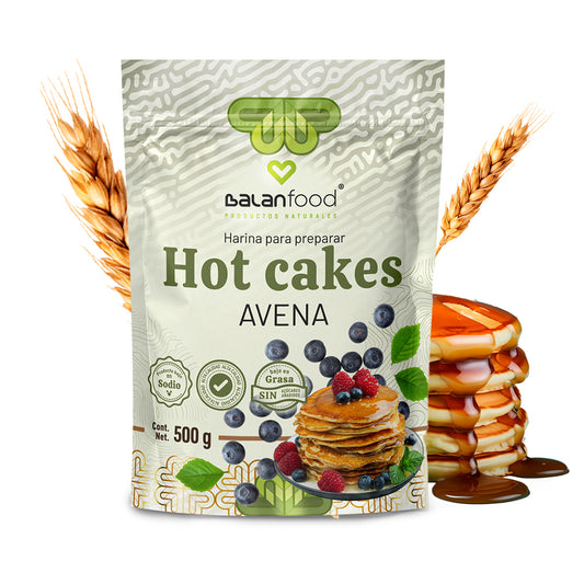 Harina Para Preparar Hot Cakes De Avena Sin Azucar Balanfood | BPN Pro