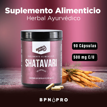 Shatavari | Equilibrio Hormonal 90 Cápsulas