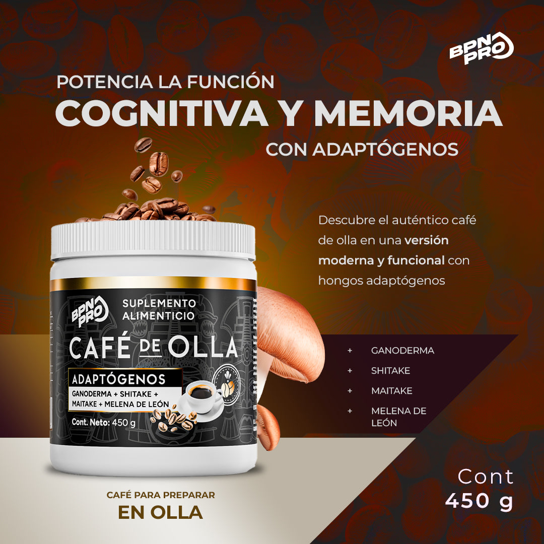 Café de Olla  con Adaptogenos receta Mexicana | BPN Pro