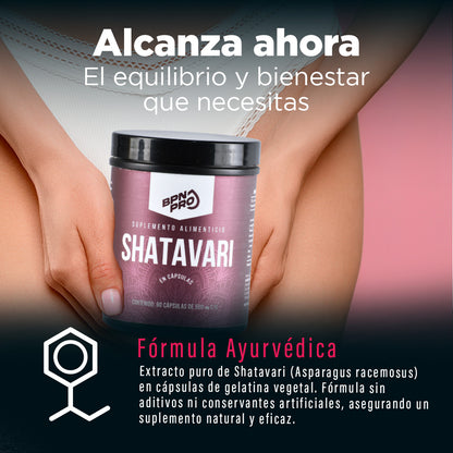 Shatavari | Equilibrio Hormonal 90 Cápsulas