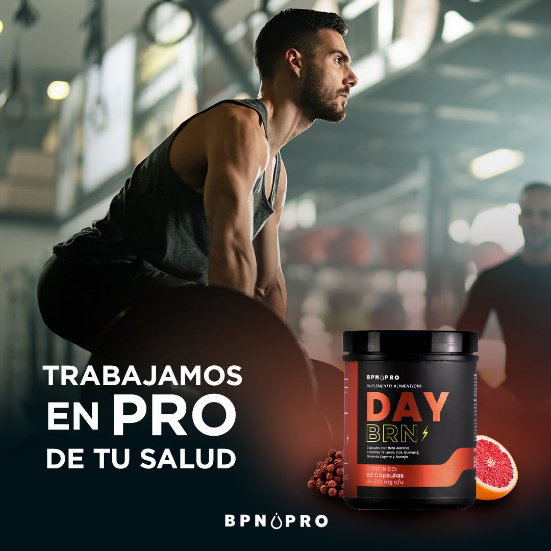 DAY BRN Pre Entrenamiento Carnitina Cafeina CLA | BPN Pro