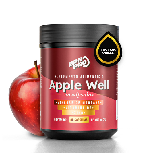 Apple Well  120 Cápsulas – Vinagre de Sidra de Manzana con | BPN Pro