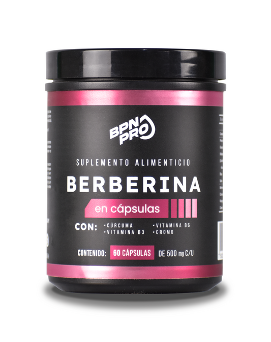 Berberina 500 Mg Cúrcuma Vinagre De Manzana Canela  Sabor Sin sabor | BPN Pro
