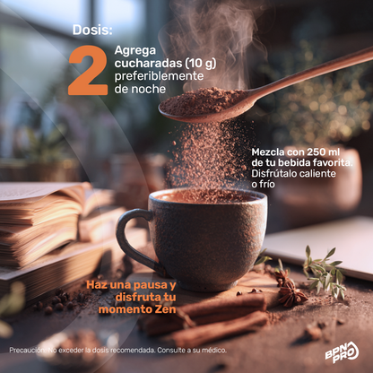 ChocoZen | Chocolate Con Adaptógenos 300 gr