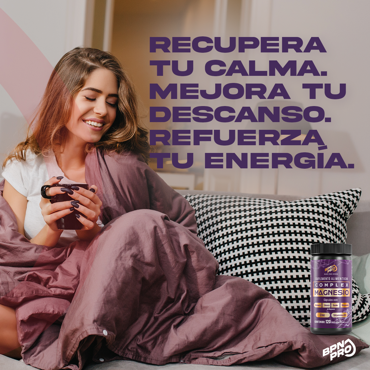 Magnesio Complex Zinc Vitamina D3 | BPN Pro