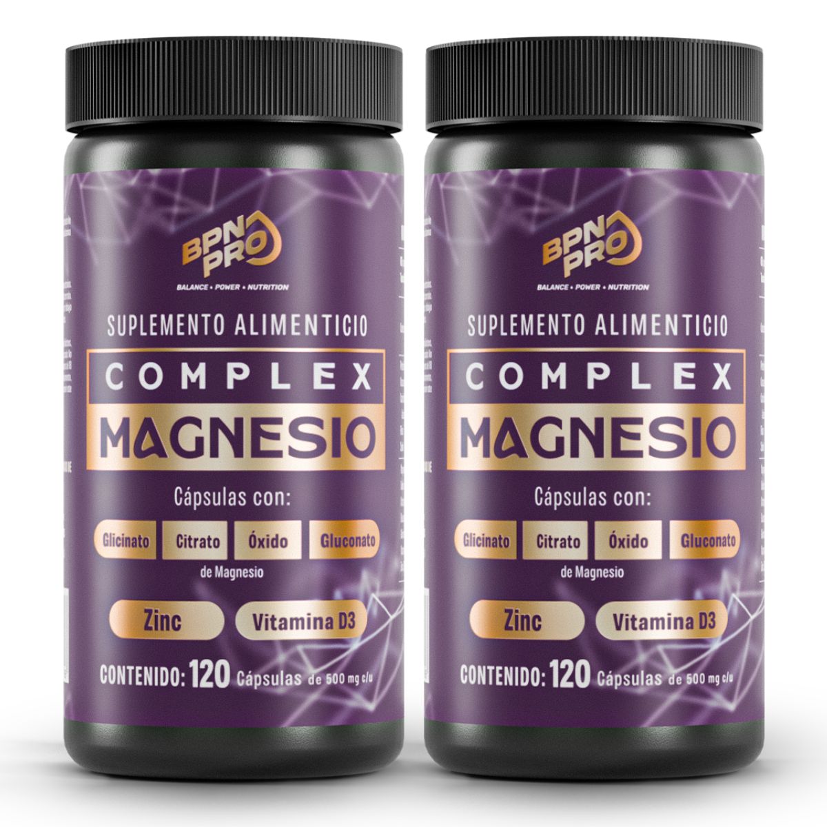 Magnesio Complex Zen | Complejo de 5 Magnesios con Teanina, GABA y ZInc