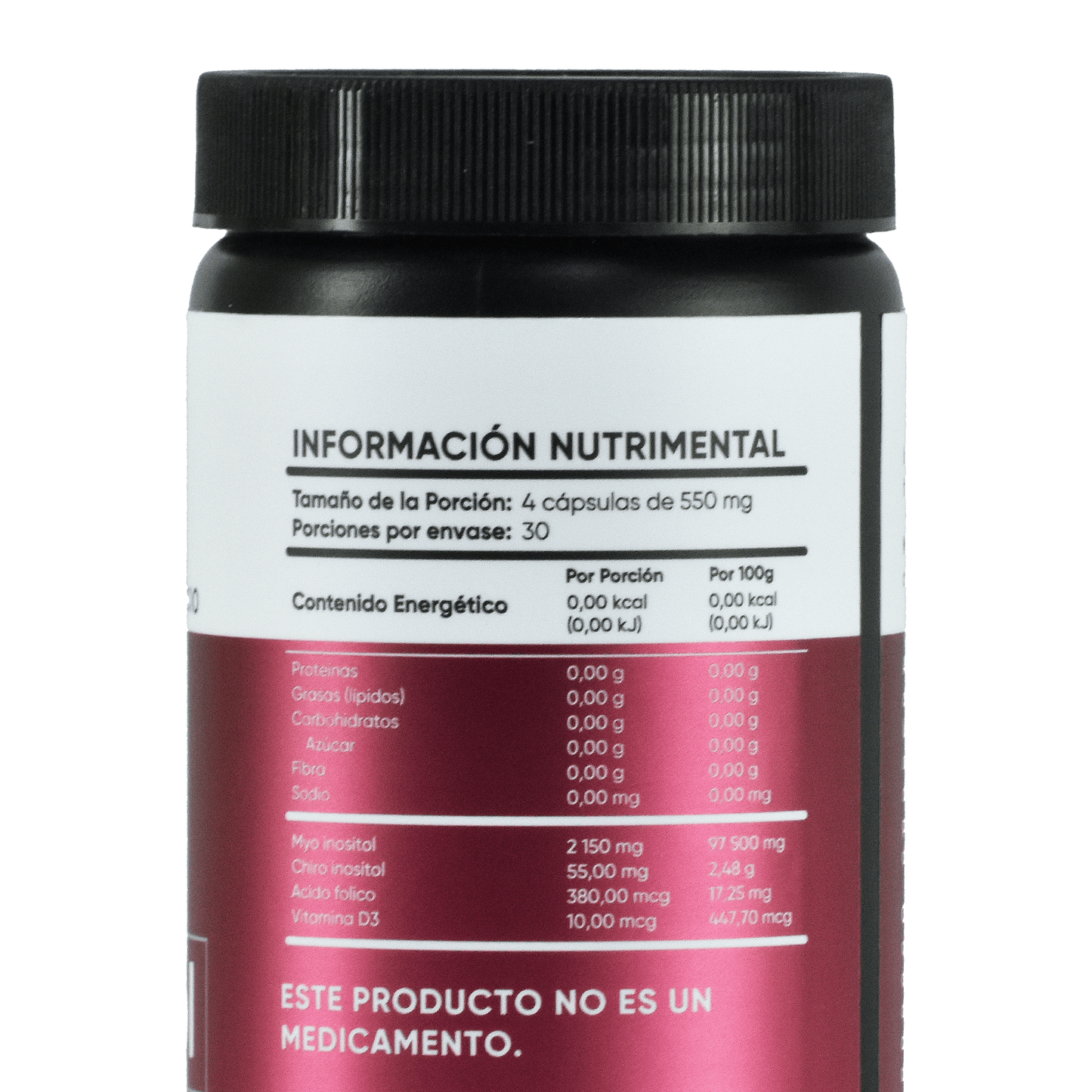 Inositol 40:1 Myo Y D-chiro Con Ácido Fólico Y Vitamina D3 | BPN Pro