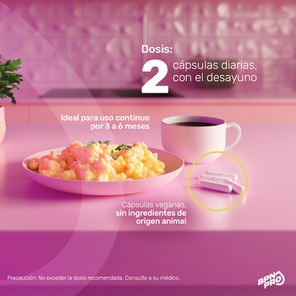 Her Secret | Multivitamínico para Cabello, Piel y Uñas 60 Cápsulas