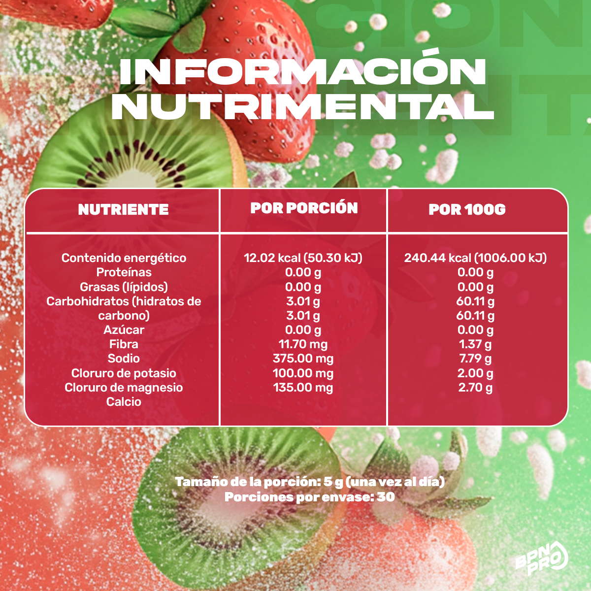 Combo Creatina Sin Sabor + Electrolitos Fresa-Kiwi