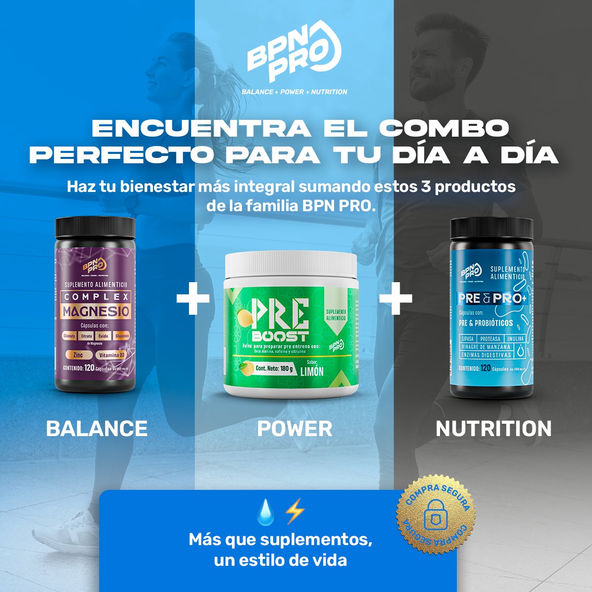 Mens T | Precursor de Testosterona Multivitamínico para hombre 60 Cápsulas