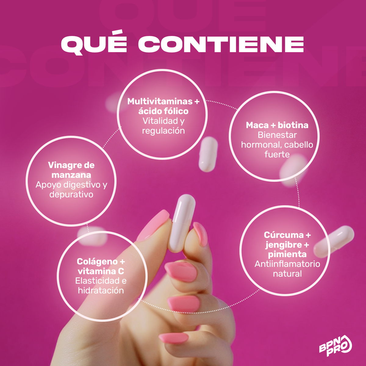 Multi Plus Woman Multivitamínico Mujer Fitness | BPN ProMulti Plus Woman Multivitamínico Mujer Fitness BPN PRO