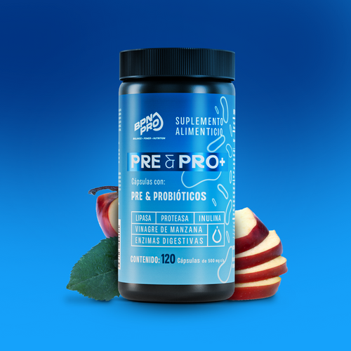 Pre&Pro+| Probióticos y Prebióticos Con Enzimas Digestivas (Copy)