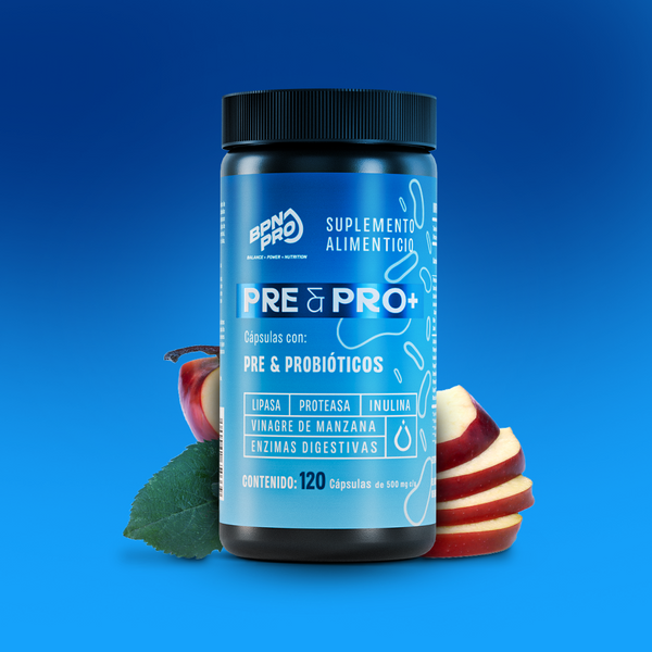 Pre&Pro+| Probióticos y Prebióticos Con Enzimas Digestivas