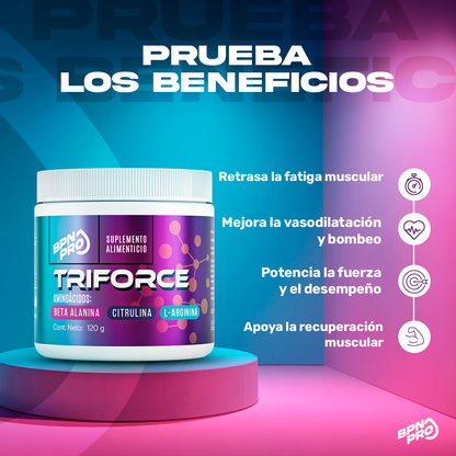 Triforce | Preentreno Sin Cafeina 120 gr