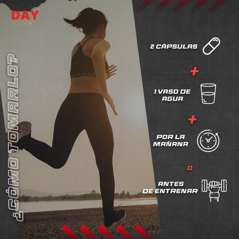 DAY BRN Pre Entrenamiento Carnitina Cafeina CLA | BPN Pro